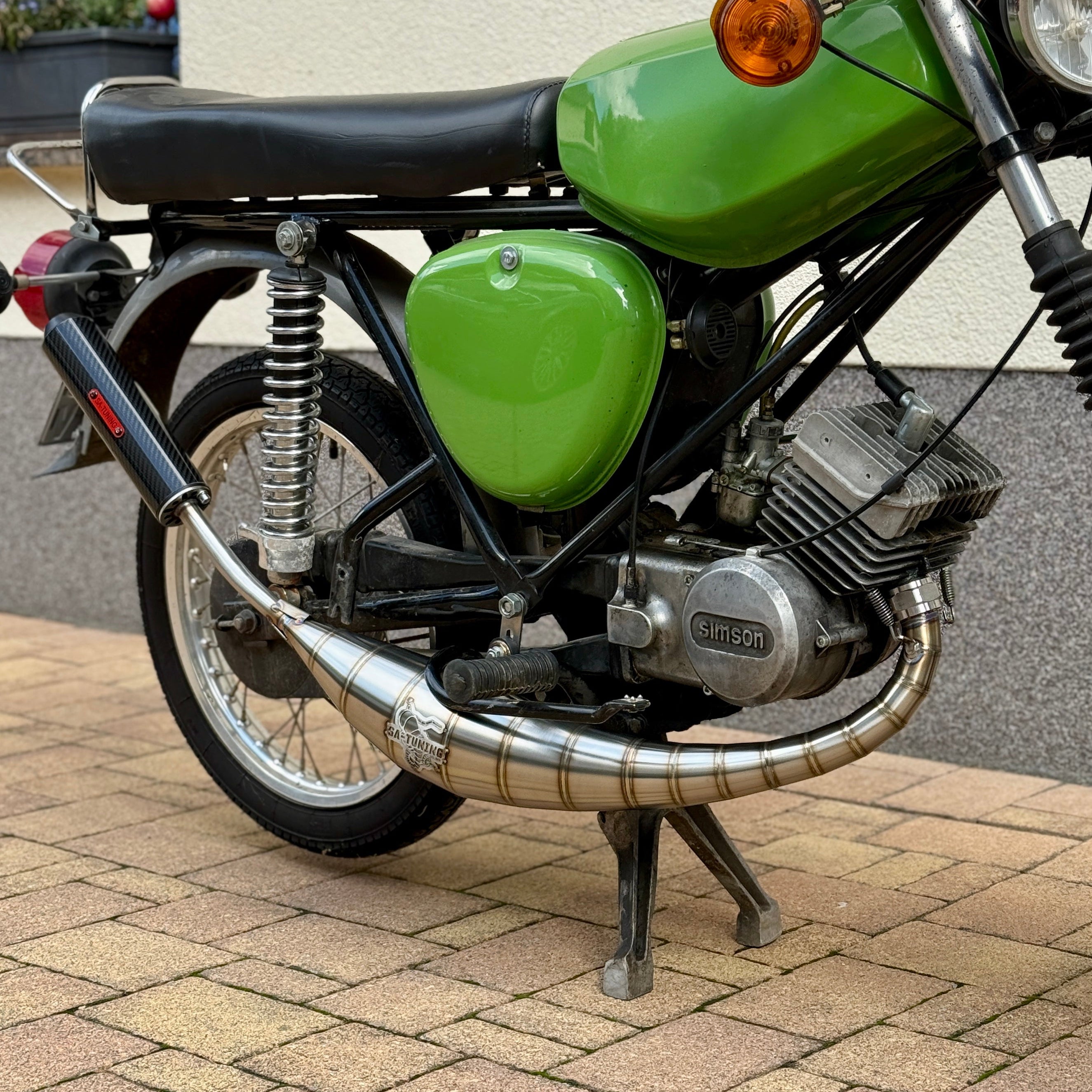 Rennauspuff 85 R Golden Line