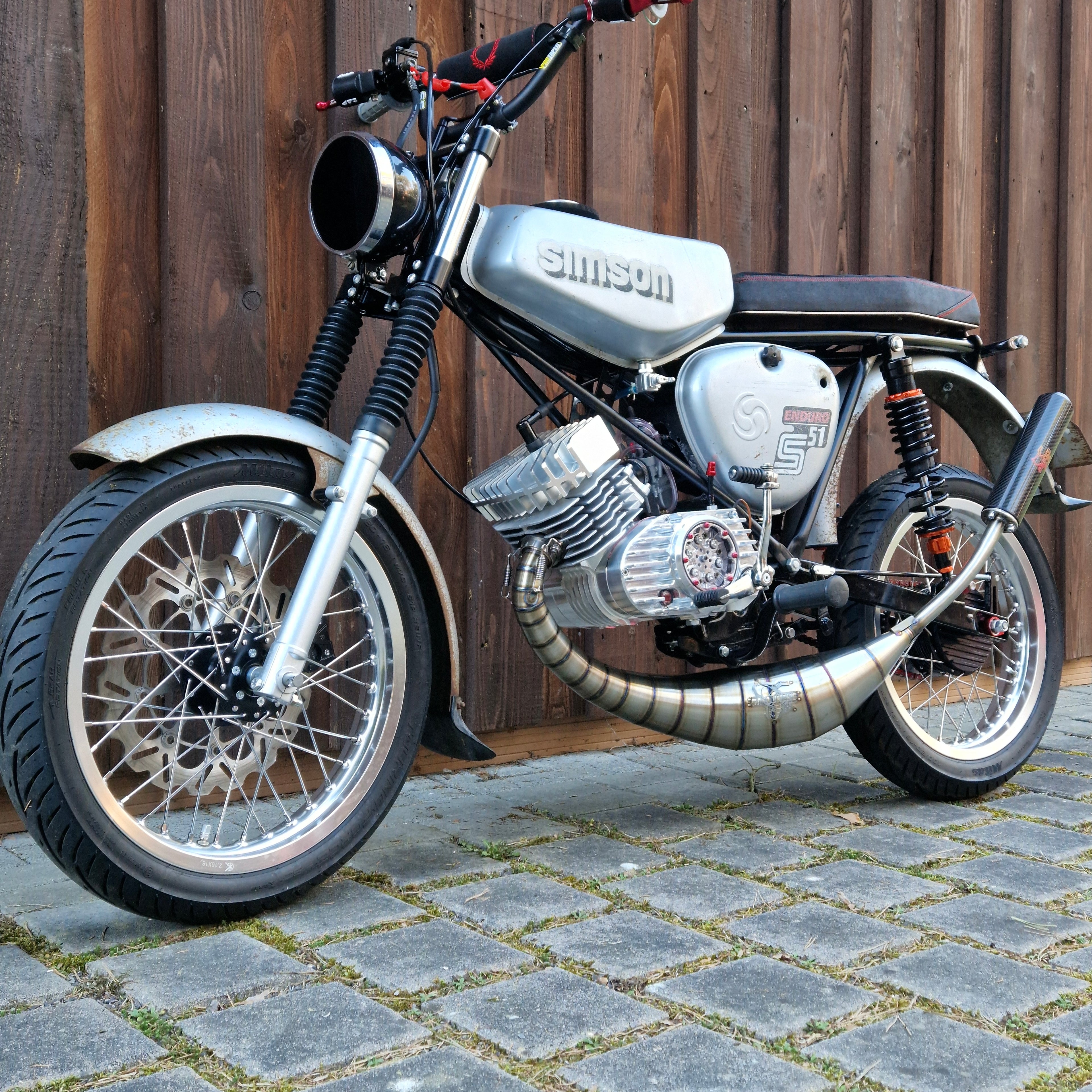 MTX Rennauspuff GP Verlegung