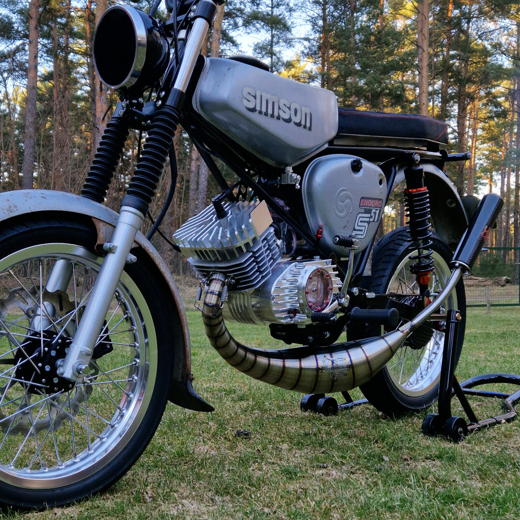 MTX Rennauspuff GP Verlegung