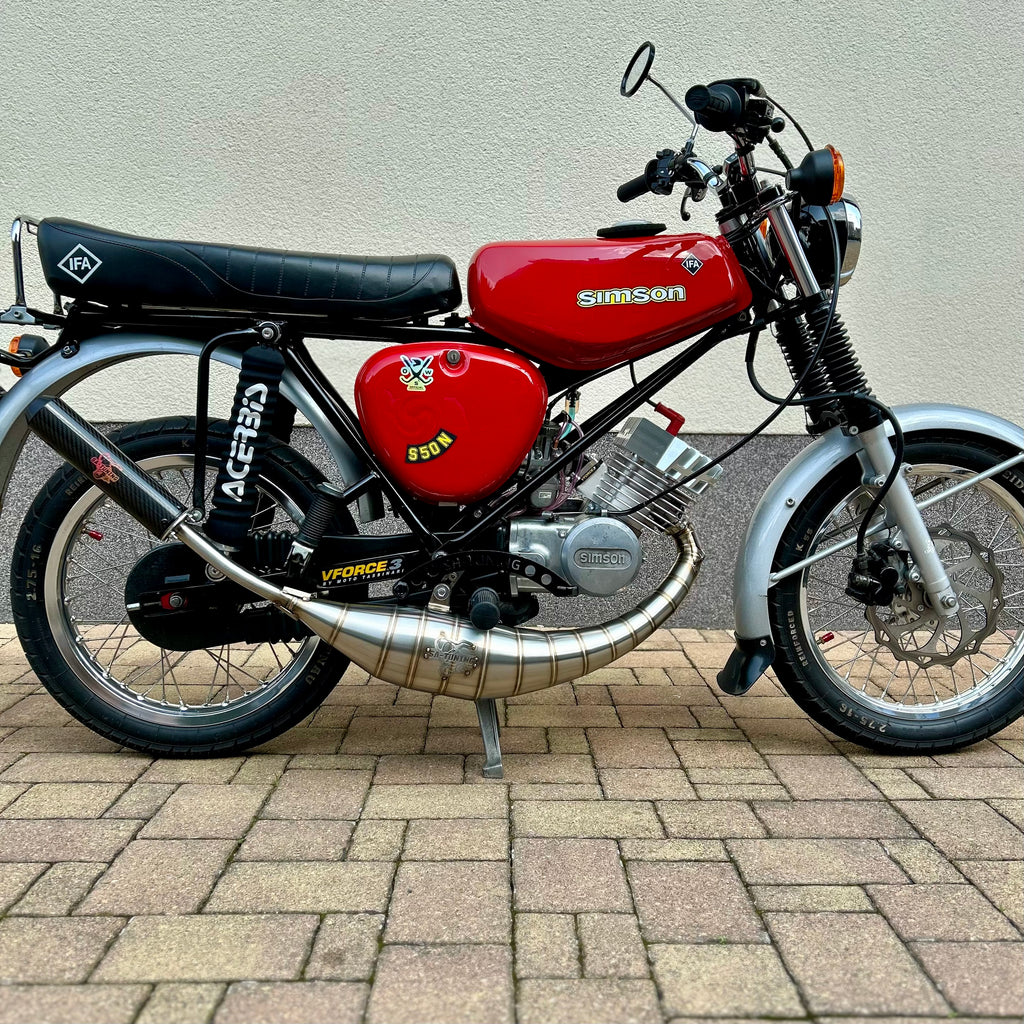 MTX Rennauspuff Golden Line