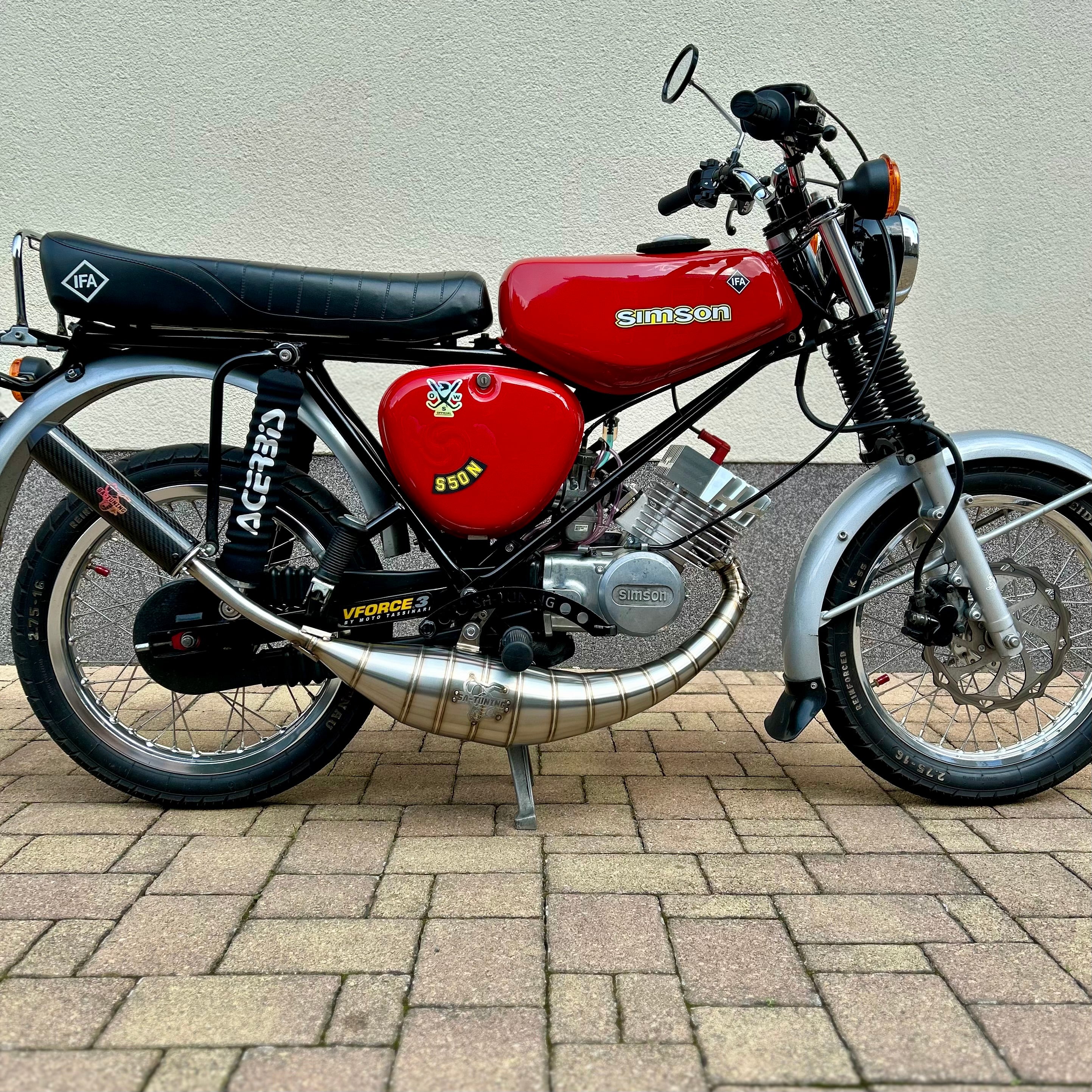 MTX Rennauspuff Golden Line